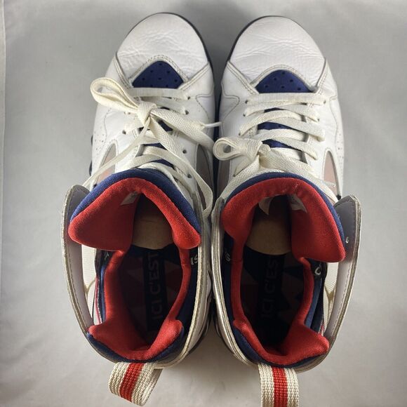 Air Jordan 7 Retro PSG Paname Men’s Size 8.5 CZ0789-105 Paris Saint Shoes main image 6